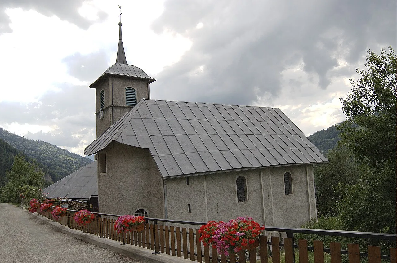 L'église du chef-lieu de Cohennoz